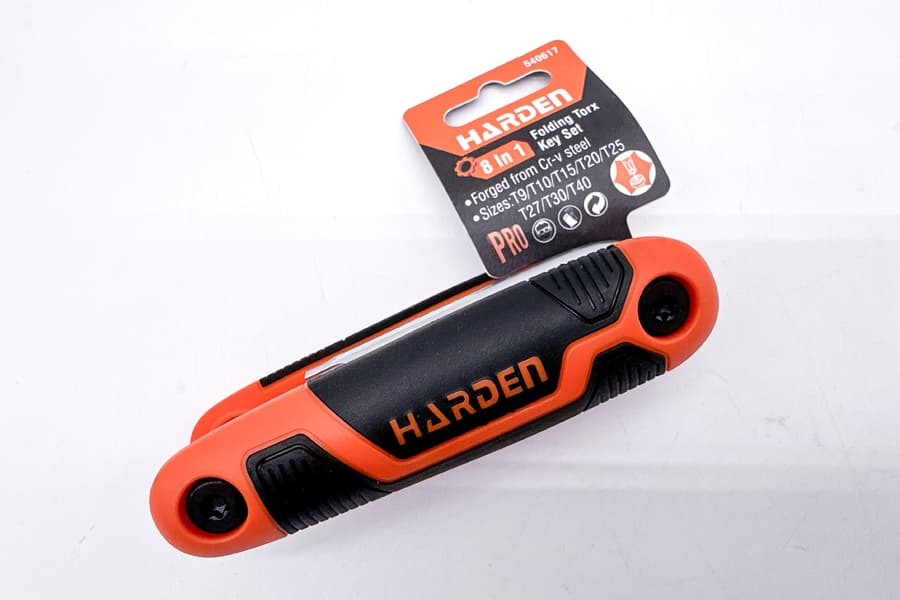 Klappbares Torx Schlüssel Set Harden 540617